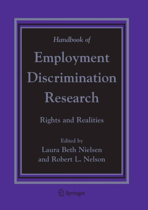 Cover image for book Handbook of Employment Discrimination Research