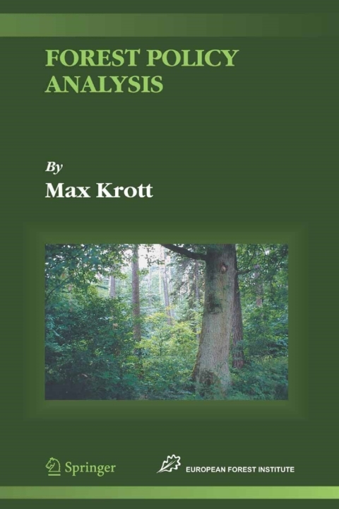 Cover image for book Forest Policy Analysis