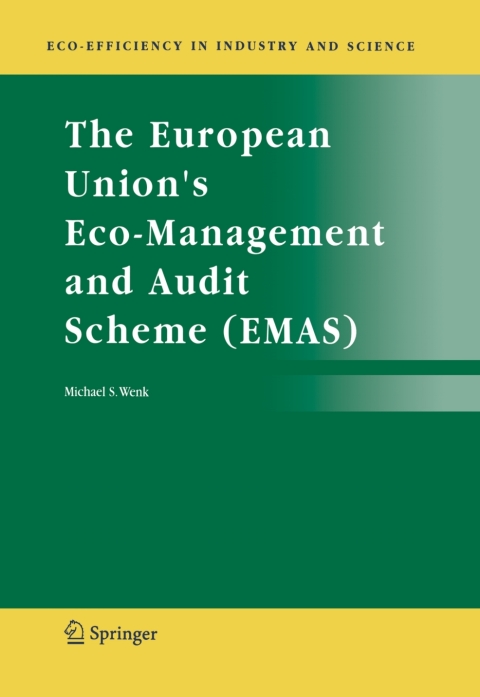 Cover image for book The European Union's Eco-Management and Audit Scheme (EMAS)