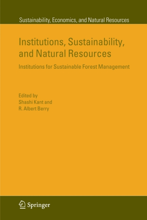 Cover image for book Institutions, Sustainability, and Natural Resources