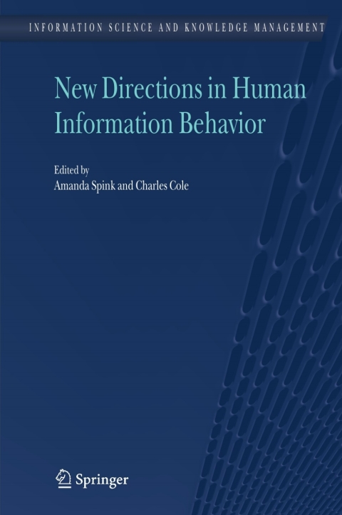 Cover image for book New Directions in Human Information Behavior