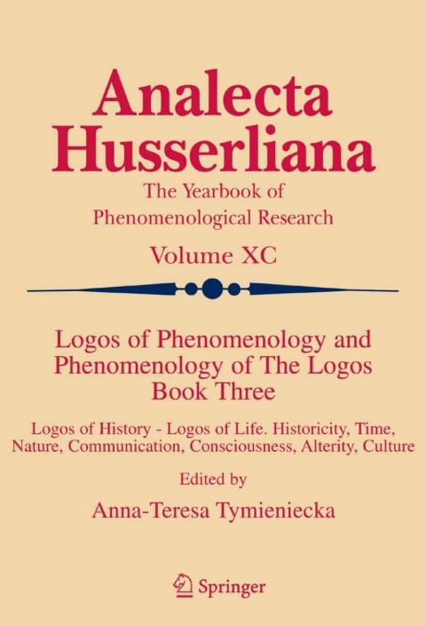Cover image for book Logos of Phenomenology and Phenomenology of The Logos. Book Three