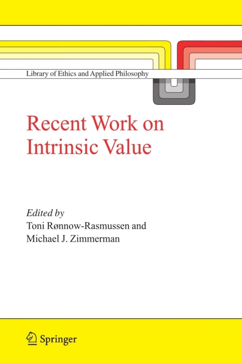 Cover image for book Recent Work on Intrinsic Value