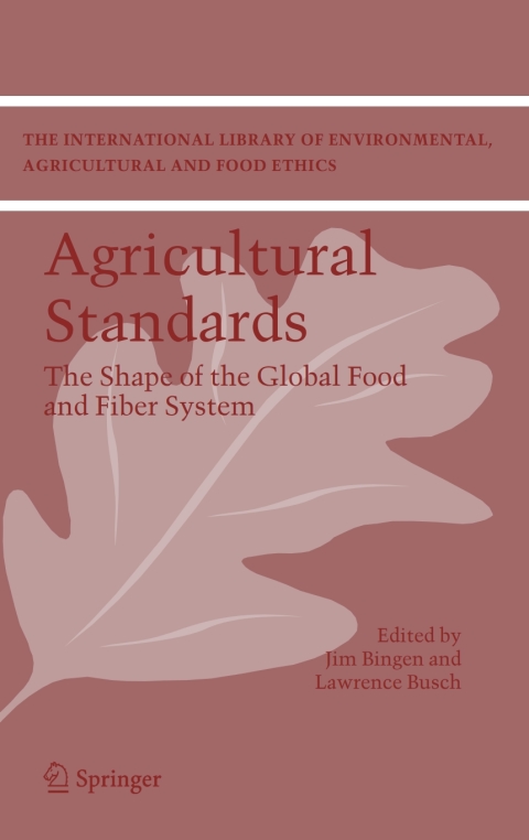 Cover image for book Agricultural Standards