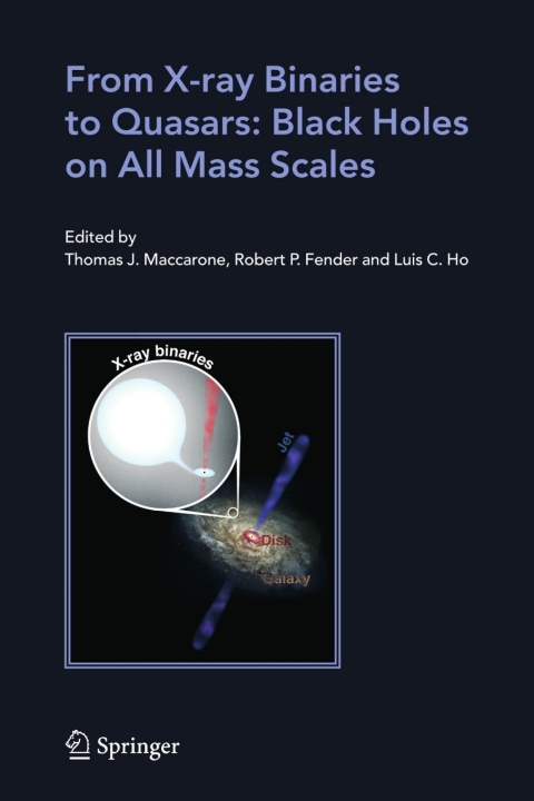Cover image for book From X-ray Binaries to Quasars: Black Holes on All Mass Scales