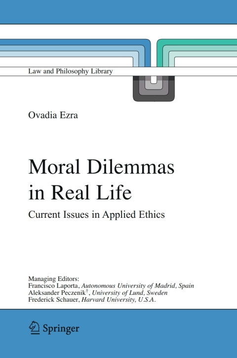 Cover image for book Moral Dilemmas in Real Life