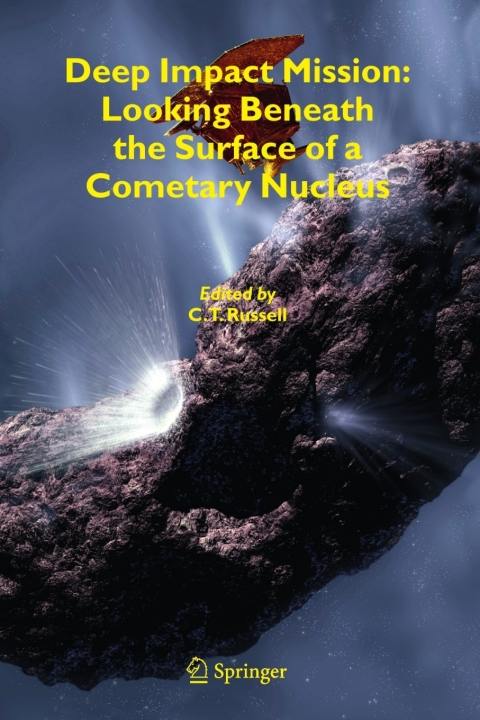 Cover image for book Deep Impact Mission: Looking Beneath the Surface of a Cometary Nucleus