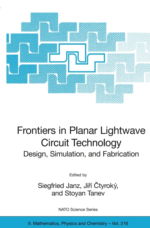 Cover image for book Frontiers in Planar Lightwave Circuit Technology