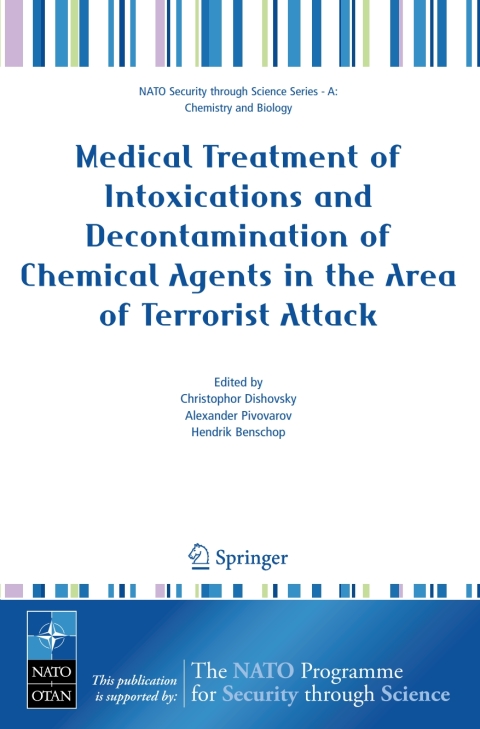 Cover image for book Medical Treatment of Intoxications and Decontamination of Chemical Agents in the Area of Terrorist Attack