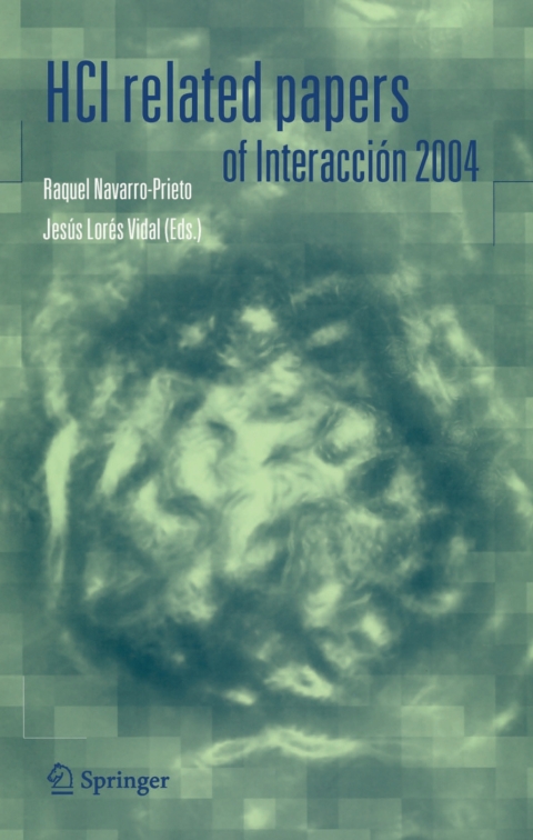 Cover image for book HCI related papers of Interacción 2004