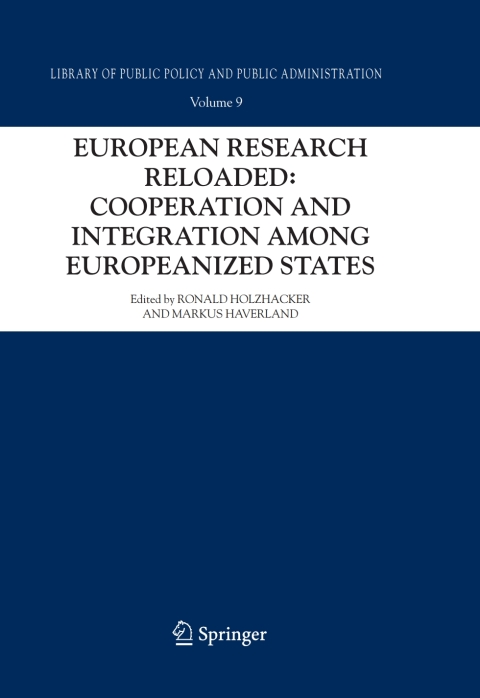Cover image for book European Research Reloaded: Cooperation and Integration among Europeanized States