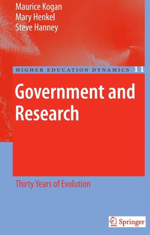 Cover image for book Government and Research