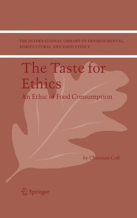 Cover image for book The Taste for Ethics