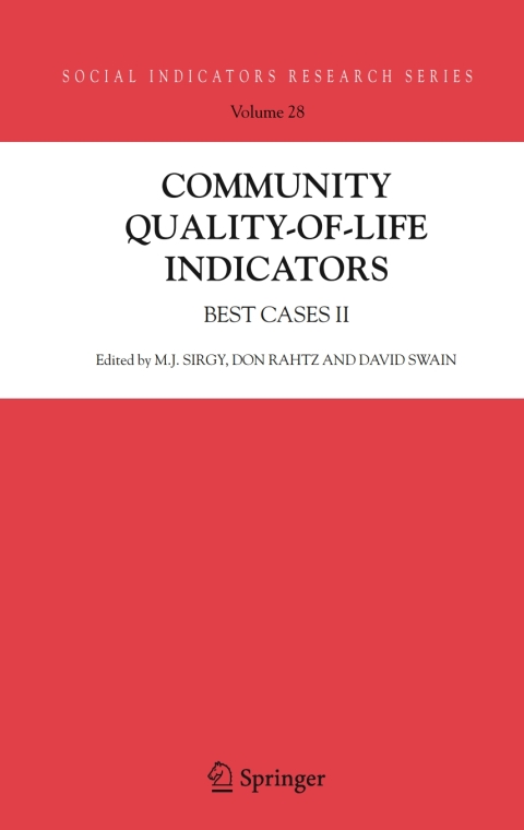 Cover image for book Community Quality-of-Life Indicators