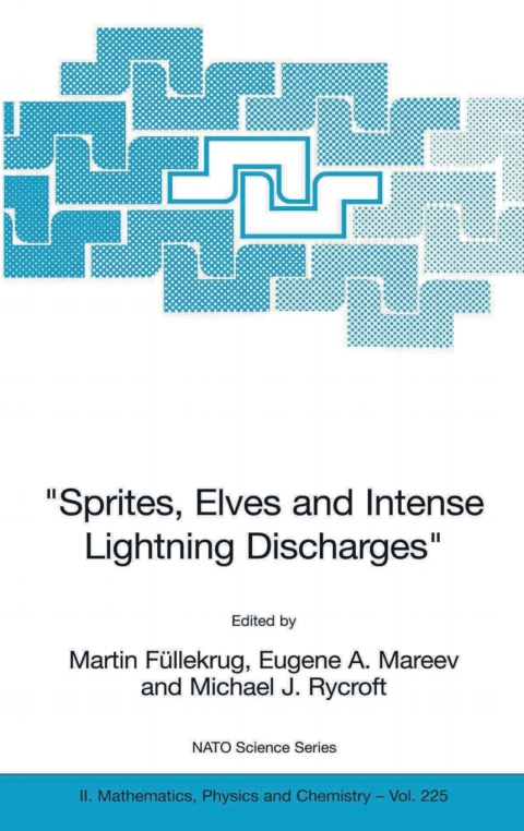 Cover image for book "Sprites, Elves and Intense Lightning Discharges"