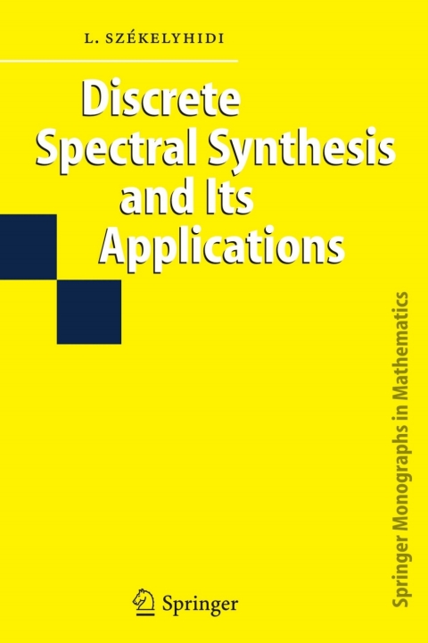 Cover image for book Discrete Spectral Synthesis and Its Applications