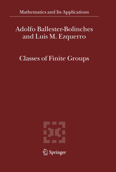 Cover image for book Classes of Finite Groups