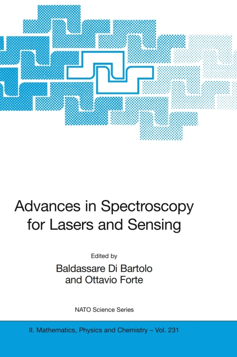 Cover image for book Advances in Spectroscopy for Lasers and Sensing