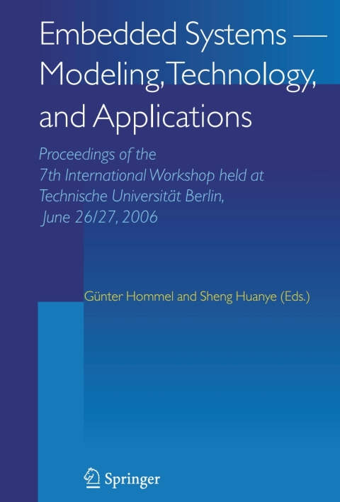 Cover image for book Embedded Systems -- Modeling, Technology, and Applications