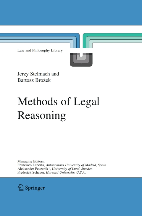 Cover image for book Methods of Legal Reasoning