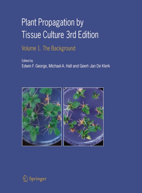 Cover image for book Plant Propagation by Tissue Culture
