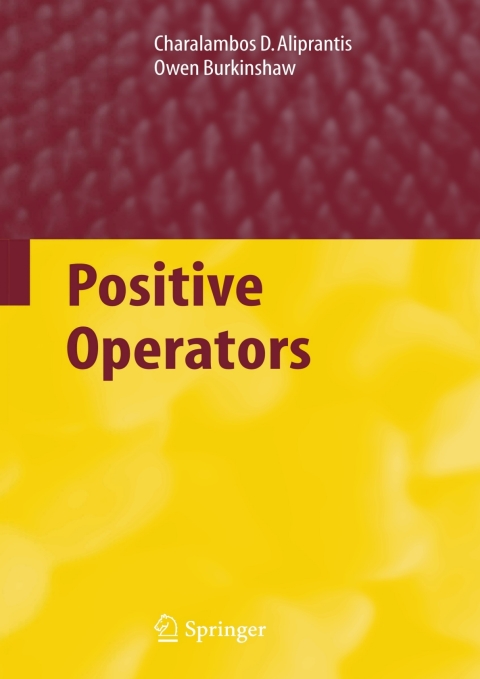 Cover image for book Positive Operators