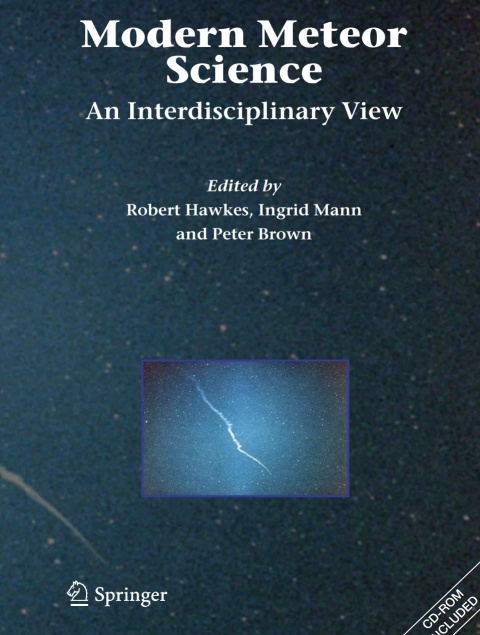 Cover image for book Modern Meteor Science