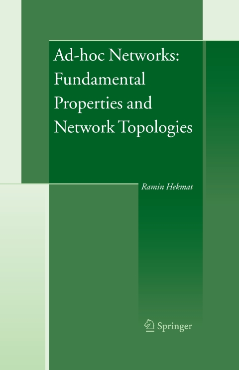 Cover image for book Ad-hoc Networks: Fundamental Properties and Network Topologies