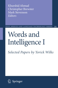 Cover image: Words and Intelligence I 1st edition 9781402052842