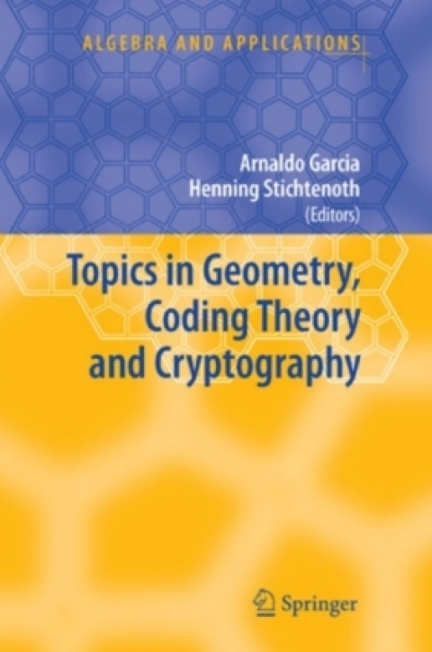 Cover image for book Topics in Geometry, Coding Theory and Cryptography