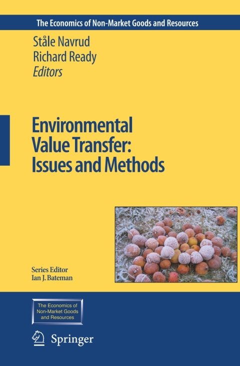 Cover image for book Environmental Value Transfer: Issues and Methods