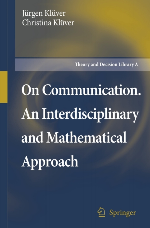 Cover image for book On Communication. An Interdisciplinary and Mathematical Approach
