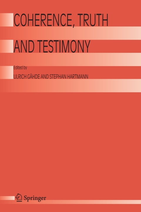 Cover image for book Coherence, Truth and Testimony