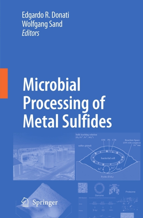 Cover image for book Microbial Processing of Metal Sulfides