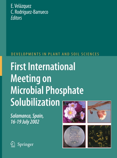Cover image for book First International Meeting on Microbial Phosphate Solubilization