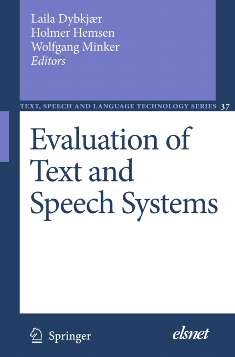 Cover image for book Evaluation of Text and Speech Systems
