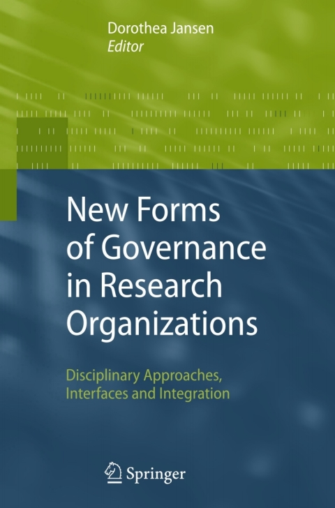 Cover image for book New Forms of Governance in Research Organizations