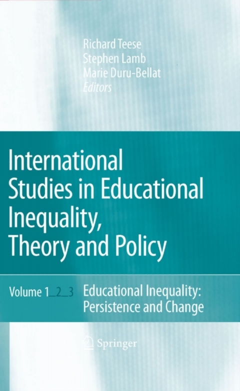 Cover image for book International Studies in Educational Inequality, Theory and Policy