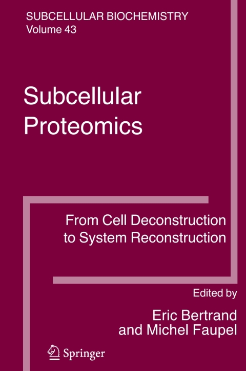 Cover image for book Subcellular Proteomics