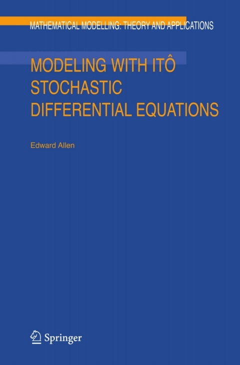 Cover image for book Modeling with Itô Stochastic Differential Equations