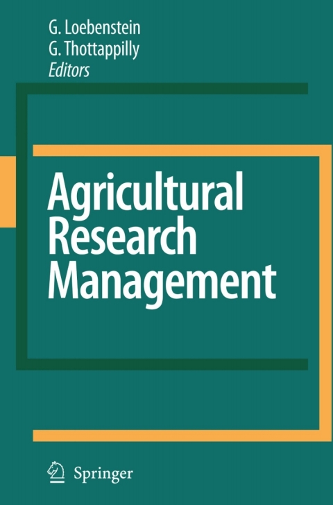 Cover image for book Agricultural Research Management