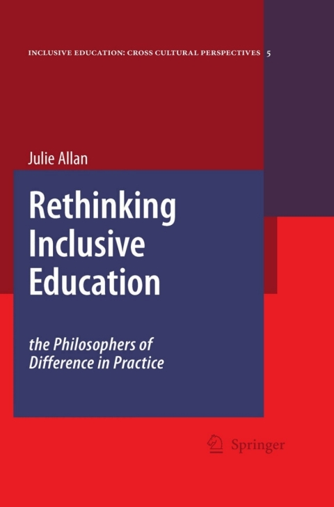 Cover image for book Rethinking Inclusive Education: The Philosophers of Difference in Practice