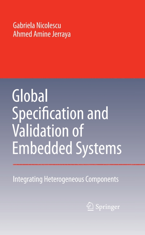 Cover image for book Global Specification and Validation of Embedded Systems