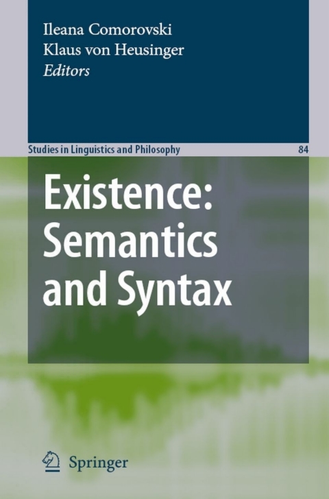 Cover image for book Existence: Semantics and Syntax