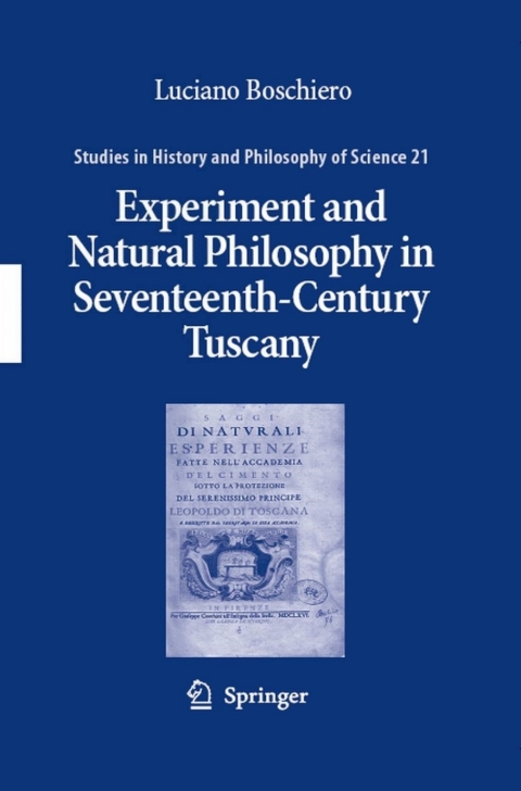 Cover image for book Experiment and Natural Philosophy in Seventeenth-Century Tuscany