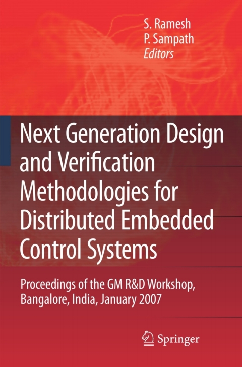 Cover image for book Next Generation Design and Verification Methodologies for Distributed Embedded Control Systems
