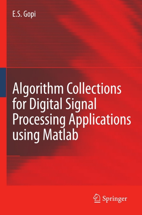 Cover image for book Algorithm Collections for Digital Signal Processing Applications Using Matlab