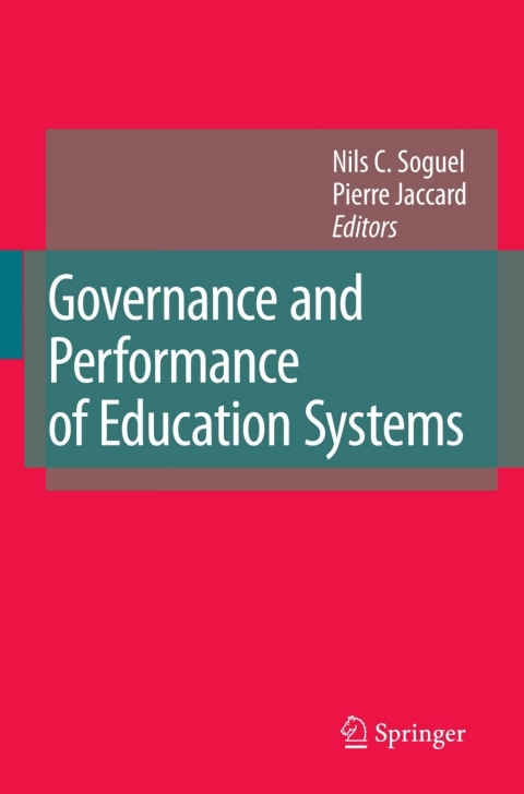 Cover image for book Governance and Performance of Education Systems