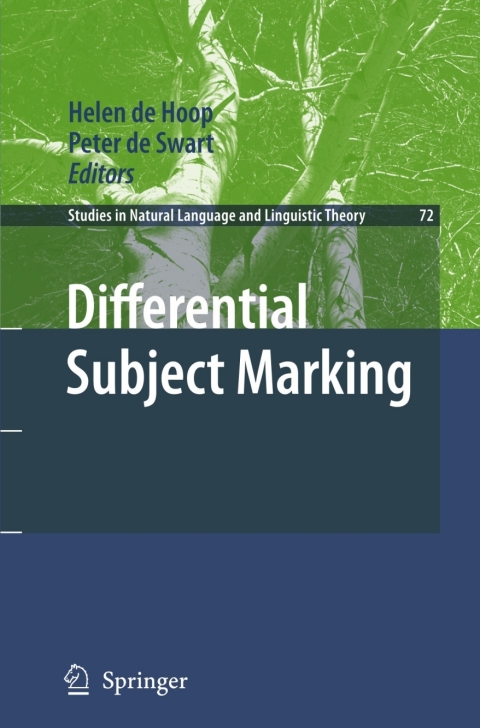 Cover image for book Differential Subject Marking