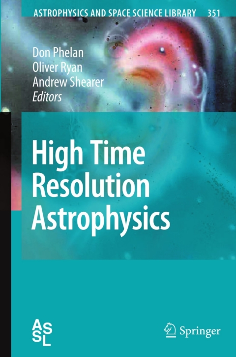Cover image for book High Time Resolution Astrophysics